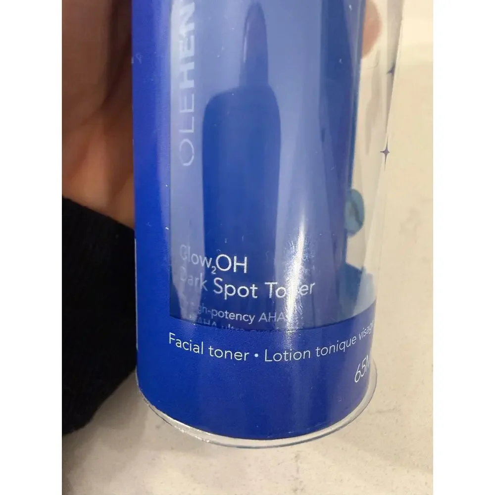$19 New Ole Henriksen Glow2OH Dark Spot Toner 65mL AHA Facial Toner